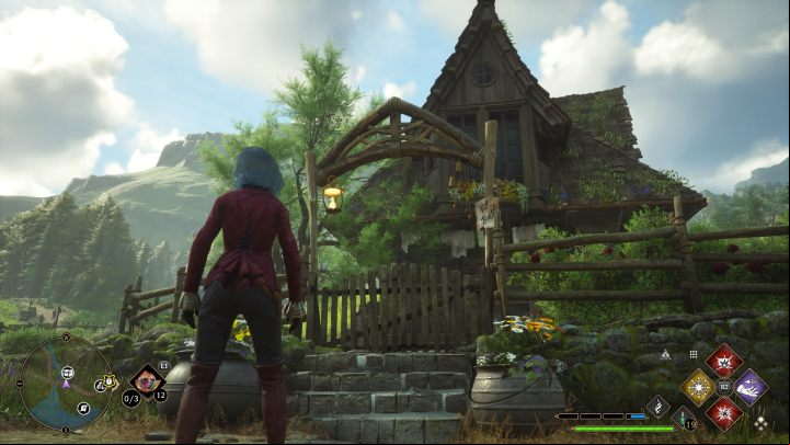 Another chest in Keenbridge is in the house with vines - Hogwarts Legacy: Hogwarts Valley - Collection Chests - Collection Chests - Hogwarts Legacy Guide