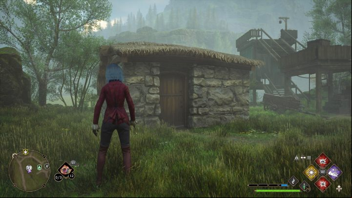 The final Feldcroft chest is in a small hut behind the fast travel point - Hogwarts Legacy: Feldcroft Region - Collection Chests - Collection Chests - Hogwarts Legacy Guide