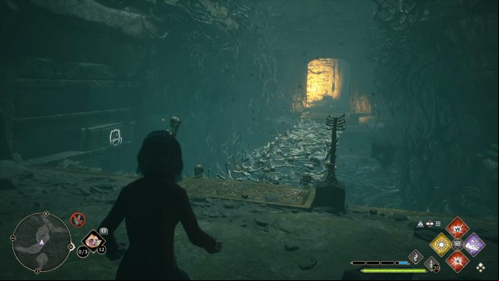 Proceed forward until you reach a collapsed bridge - Hogwarts Legacy: Feldcroft Region - Collection Chests - Collection Chests - Hogwarts Legacy Guide