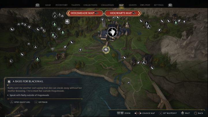 The relationship quest will be unlocked after completing the previous one for Natty - The Lost Child - Hogwarts Legacy: A Basis for Blackmail - Relationship quests - Natty - Hogwarts Legacy Guide