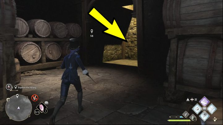 The room will start to shift once the light goes out - Hogwarts Legacy: How to explore the library in the Minding Your Own Business quest? - Combat and exploration - Hogwarts Legacy Guide