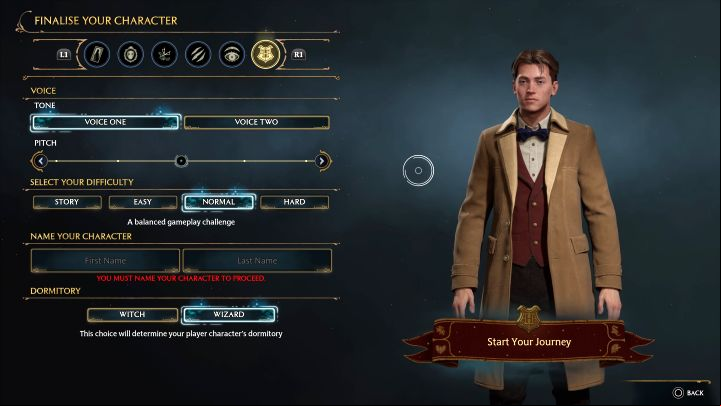 The first major event of the game is creating your character - Hogwarts Legacy: The Path to Hogwarts - Main quests - Hogwarts Legacy Guide