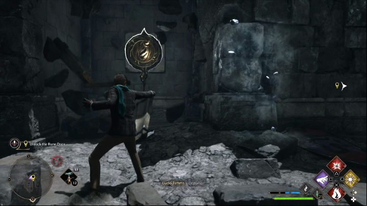 You will reach another Rune Door - Hogwarts Legacy: In the Shadow of the Mountain - Main quests - Hogwarts Legacy Guide