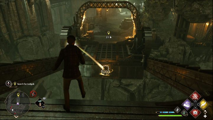 There are some opponents to defeat along the way forward - Hogwarts Legacy: Lodgoks Loyalty - Main quests - Hogwarts Legacy Guide