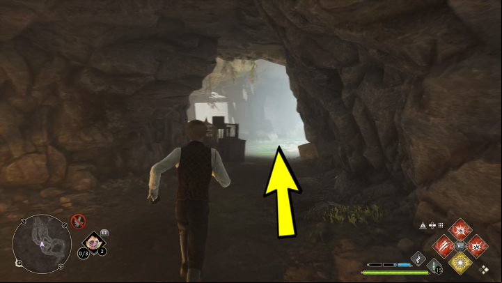 Turn right and follow the path - Hogwarts Legacy: Poidsear Coast - Collection Chests - Collection Chests - Hogwarts Legacy Guide
