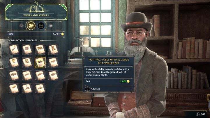This is not the only requirement, because you also need a Potting Table with a Large Pot - Hogwarts Legacy: Professor Garlicks Assignment 1 - Assignment - Hogwarts Legacy Guide