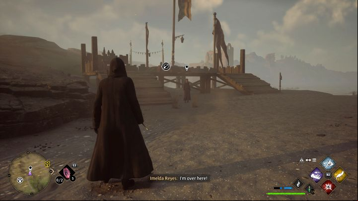 You'll learn you can try the upgrade out in a time trial - Hogwarts Legacy: The Sky is the Limit - Hogsmeade - Hogwarts Legacy Guide