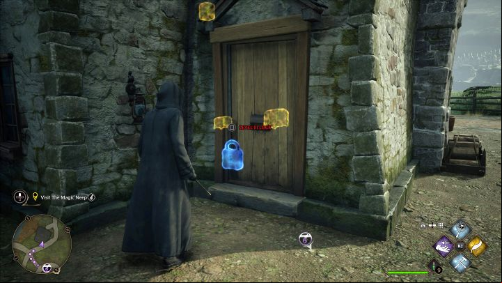 Some locks in the world will still remain inaccessible, even with the Alohomora spell unlocked - Hogwarts Legacy: How to open locks (padlocks on doors)? - Combat and exploration - Hogwarts Legacy Guide
