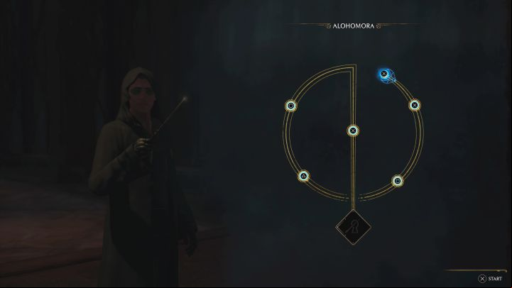 The quest in question sees you sneaking into a restricted part of the castle, and before you embark, you'll unlock the Alohomora spell which is needed to pick locks, the action which will be a mandatory part of this task - Hogwarts Legacy: How to open locks (padlocks on doors)? - Combat and exploration - Hogwarts Legacy Guide