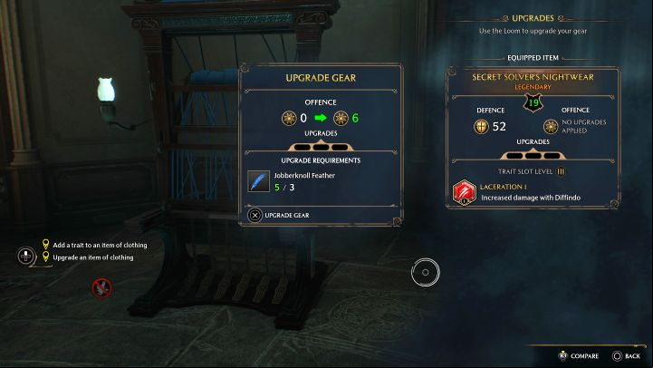 The Enchanted Loom has 2 different uses - you will learn both in this quest - Hogwarts Legacy: The Elf, The Nab-Sack, and the Loom - Main quests - Hogwarts Legacy Guide