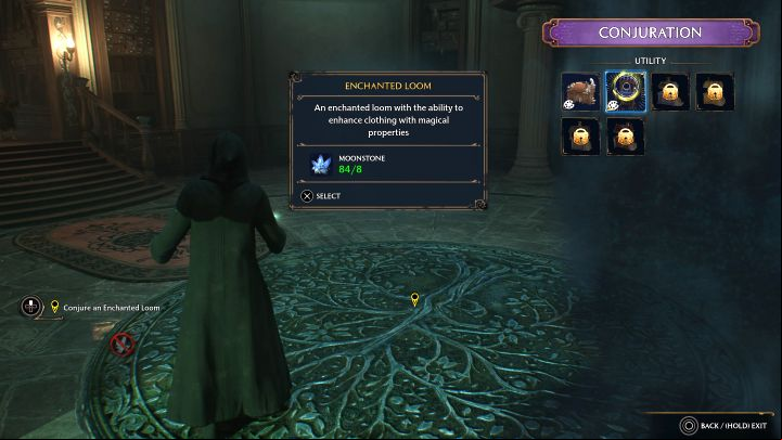You must use the Conjuring Spell - Hogwarts Legacy: The Elf, The Nab-Sack, and the Loom - Main quests - Hogwarts Legacy Guide