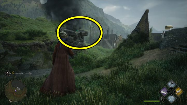 Exit the shop and turn left - Hogwarts Legacy: Field Guide Pages Part 2 - Hogsmeade - Hogsmeade - Hogwarts Legacy Guide