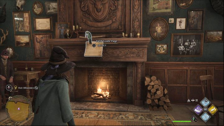 Another Revelio page is in The Three Broomsticks pub - Hogwarts Legacy: Field Guide Pages Part 2 - Hogsmeade - Hogsmeade - Hogwarts Legacy Guide