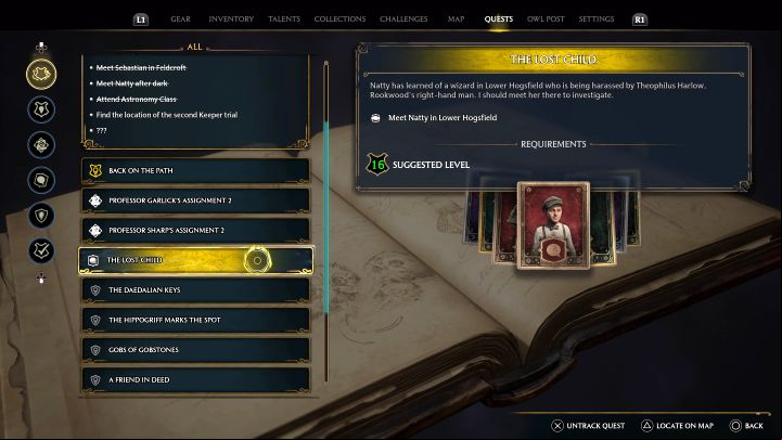 Region: South Hogwarts Region - Hogwarts Legacy: Infamous Foes - all boss lairs - Highlands - Hogwarts Legacy Guide