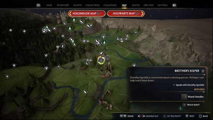 Region: Hogsmeade Valley - Hogwarts Legacy: Infamous Foes - all boss lairs - Highlands - Hogwarts Legacy Guide