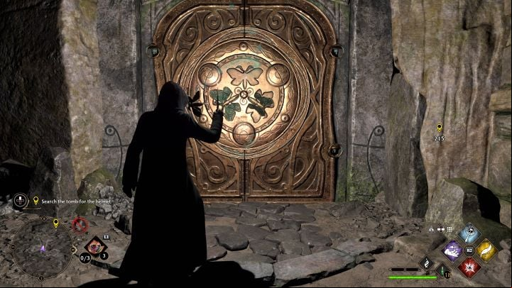 Bring the moth back to the gate - Hogwarts Legacy: The Helm of Urtkot - Main quests - Hogwarts Legacy Guide