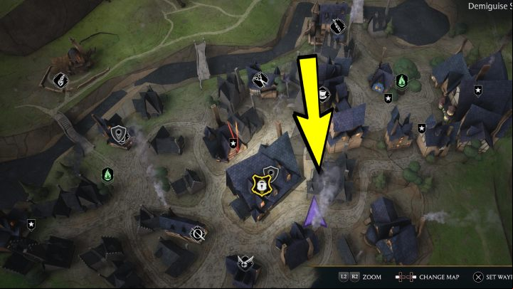 7 - Hogwarts Legacy: Demiguise Statues - Hogsmeade - Hogsmeade - Hogwarts Legacy Guide