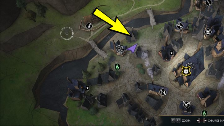 5 - Hogwarts Legacy: Demiguise Statues - Hogsmeade - Hogsmeade - Hogwarts Legacy Guide