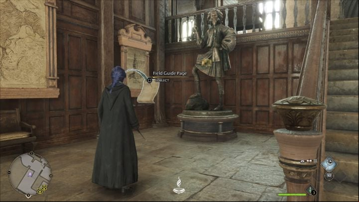Name: Lachlan The Lanky - Hogwarts Legacy: The South Wing - Field guide pages - Hogwarts Legacy Guide