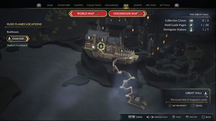 4 - Hogwarts Legacy: The Great Hall - Field guide pages - Hogwarts Legacy Guide