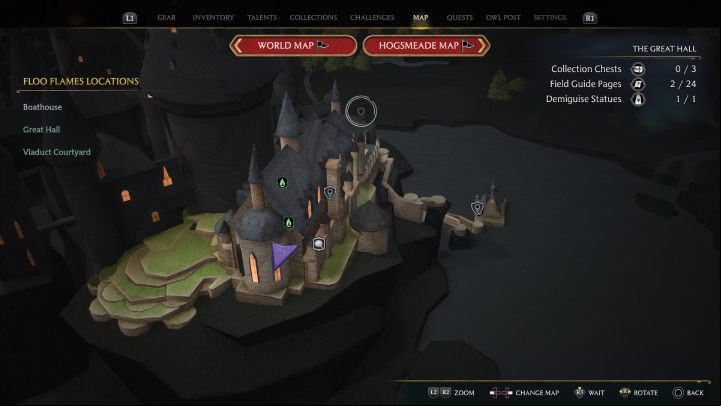 5 - Hogwarts Legacy: The Great Hall - Field guide pages - Hogwarts Legacy Guide