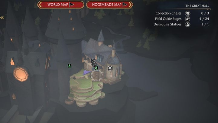 8 - Hogwarts Legacy: The Great Hall - Field guide pages - Hogwarts Legacy Guide