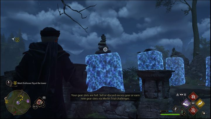 After initiating the Trial, cast Revelio - Hogwarts Legacy: Forbidden Forest - all Merlin Trials - Merlins Trials - Hogwarts Legacy Guide