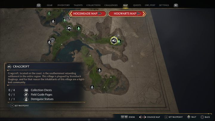 1 - Hogwarts Legacy: Cragcroftshire - Collection Chests - Collection Chests - Hogwarts Legacy Guide