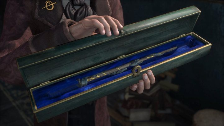 Head to Hogsmead and enter Ollivander's wand shop - Hogwarts Legacy: Wand Mastery - Main quests - Hogwarts Legacy Guide