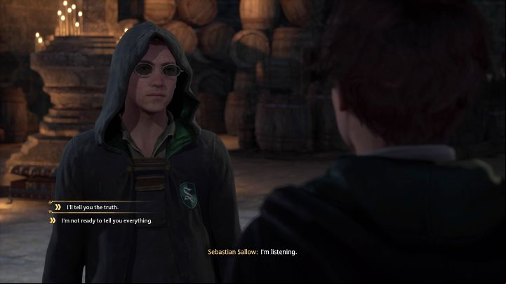 Return to Sebastian and listen to his plans for returning to Feldcroft - Hogwarts Legacy: In the Shadow of the Undercroft - Main quests - Hogwarts Legacy Guide