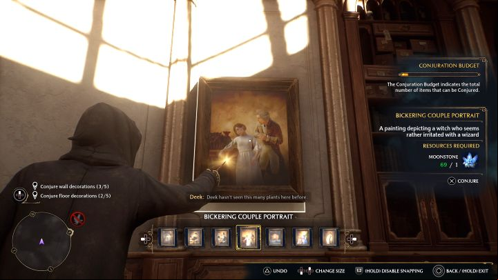There are a total of 5 Wall Decorations and 5 Floor Decorations to choose from - Hogwarts Legacy: Interior Decorating - Hogwarts - Hogwarts Legacy Guide