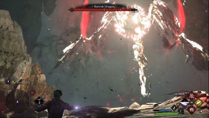 This will make Ranrok vulnerable, letting you drain the first part of his health bar - Hogwarts Legacy: How to defeat Ranrok? - Bosses - Hogwarts Legacy Guide