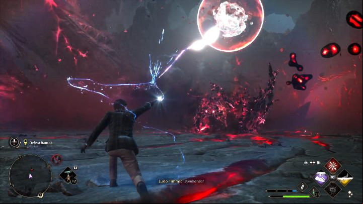 Once you fully drain his health bar, he'll change his form a bit - Hogwarts Legacy: How to defeat Ranrok? - Bosses - Hogwarts Legacy Guide