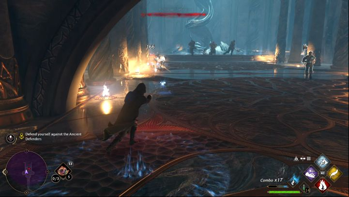 You must now battle animated statues, like the ones you faced in the prologue - Hogwarts Legacy: Jackdaws Rest - Main quests - Hogwarts Legacy Guide