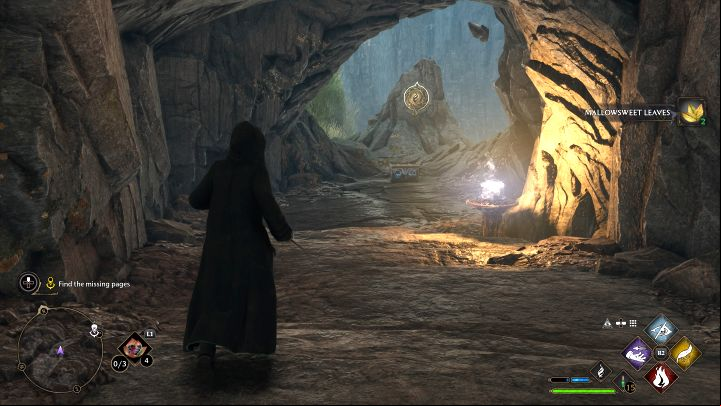 Behind the spider area there's a third locked gate, the three switches of which are located further apart - Hogwarts Legacy: Jackdaws Rest - Main quests - Hogwarts Legacy Guide