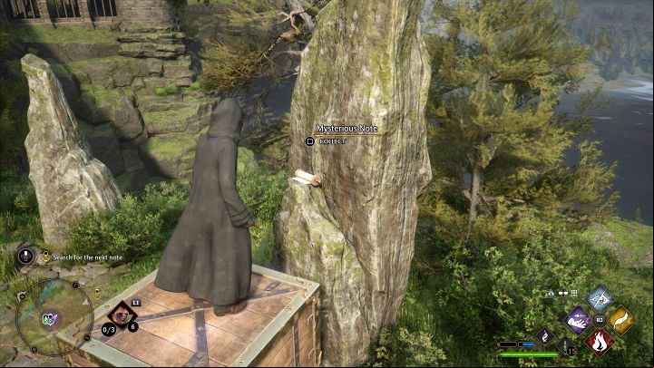 Use Levioso on the interactive chest nearby - Hogwarts Legacy: Scropes Last Hope - Slytherin quest - Main quests - Hogwarts Legacy Guide