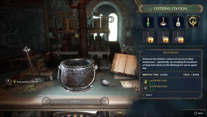 1 - Hogwarts Legacy: Potions Class - Main quests - Hogwarts Legacy Guide