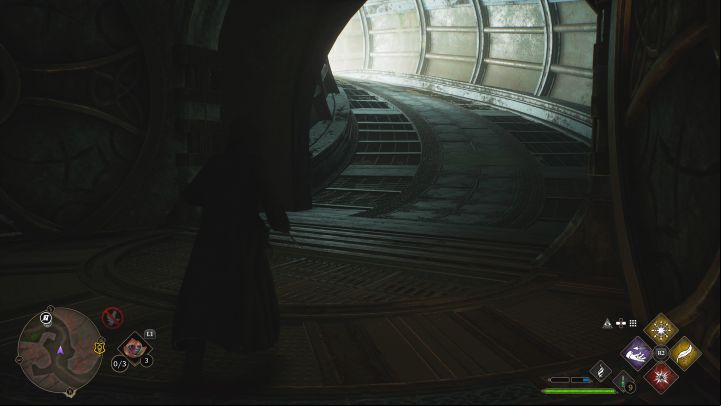 The path through the caverns will lead you to the southern exit (picture above) - Hogwarts Legacy: How to get to the Southern Highlands? - Campaign - Hogwarts Legacy Guide