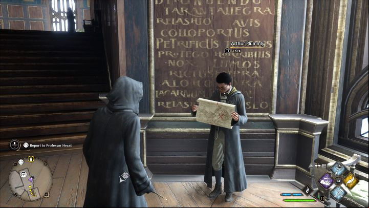 You can unlock this quest in the Astronomy Wing at Hogwarts - Hogwarts Legacy: Cache in the Castle - Hogwarts - Hogwarts Legacy Guide