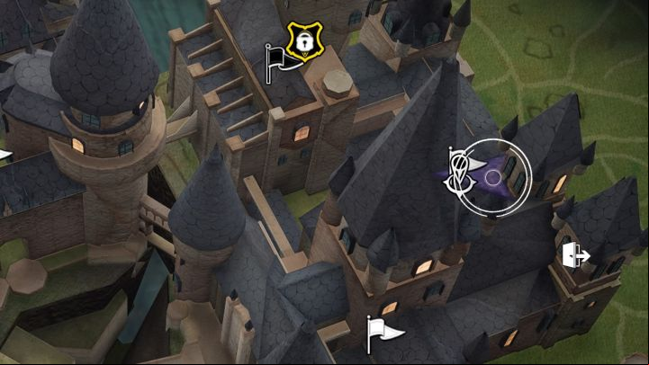 Choose the door behind the fountain, i - Hogwarts Legacy: Cache in the Castle - Hogwarts - Hogwarts Legacy Guide