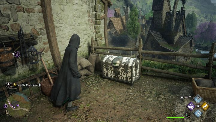 Chests with one large eye can be found quite regularly while exploring the main locations of the game - Hogwarts and Hogsmeade - Hogwarts Legacy: How to open an eye chest? - Combat and exploration - Hogwarts Legacy Guide