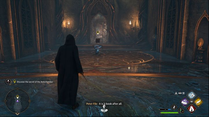 In the next area, there be some guards patrolling - fight them - Hogwarts Legacy: Secrets of the Restricted Section - Main quests - Hogwarts Legacy Guide