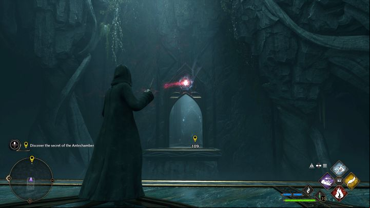 In the new area, you can focus on reaching your destination or explore the area more thoroughly in order, for example, to find chests with loot - Hogwarts Legacy: Secrets of the Restricted Section - Main quests - Hogwarts Legacy Guide