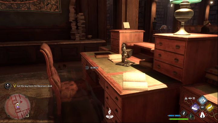 The librarian will go right - Hogwarts Legacy: Secrets of the Restricted Section - Main quests - Hogwarts Legacy Guide