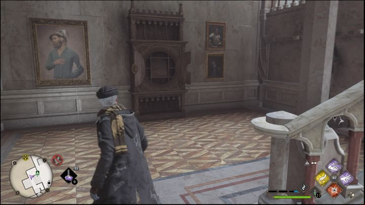 The path of the Key will lead down the stairs - Hogwarts Legacy: All Daedalian Keys - Hogwarts - Hogwarts Legacy Guide
