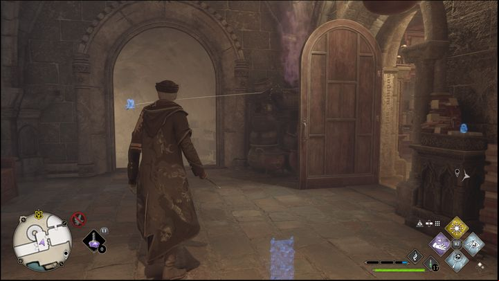 Follow the key down the stairs - Hogwarts Legacy: All Daedalian Keys - Hogwarts - Hogwarts Legacy Guide