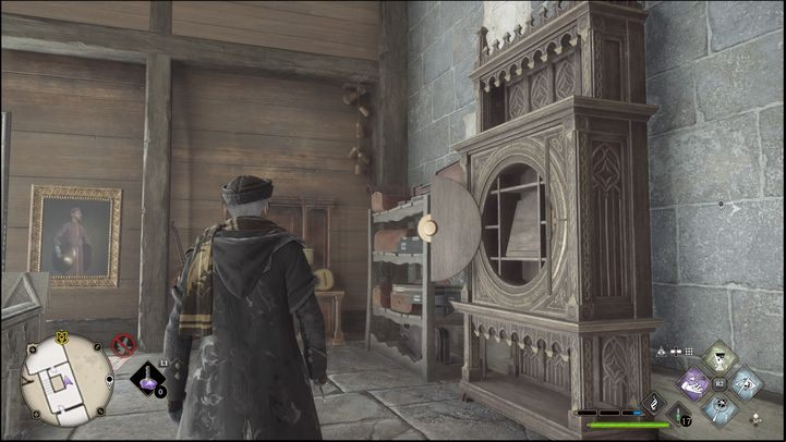 You'll find the Key right beyond the door, near the railing - Hogwarts Legacy: All Daedalian Keys - Hogwarts - Hogwarts Legacy Guide