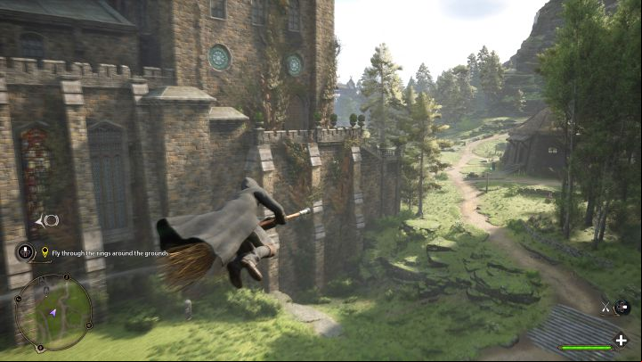 As part of the lesson, you will learn the basics of flying on a broom - the game will gradually explain e - Hogwarts Legacy: How to unlock flying on a broom? - Combat and exploration - Hogwarts Legacy Guide