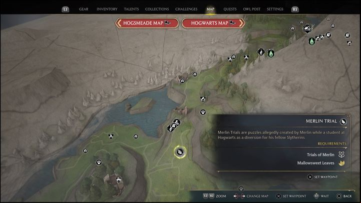 Interactive Map: Merlin Trial #12 (Feldcroft Region) - Hogwarts Legacy: Feldcroft Region - all Merlin Trials - Merlins Trials - Hogwarts Legacy Guide