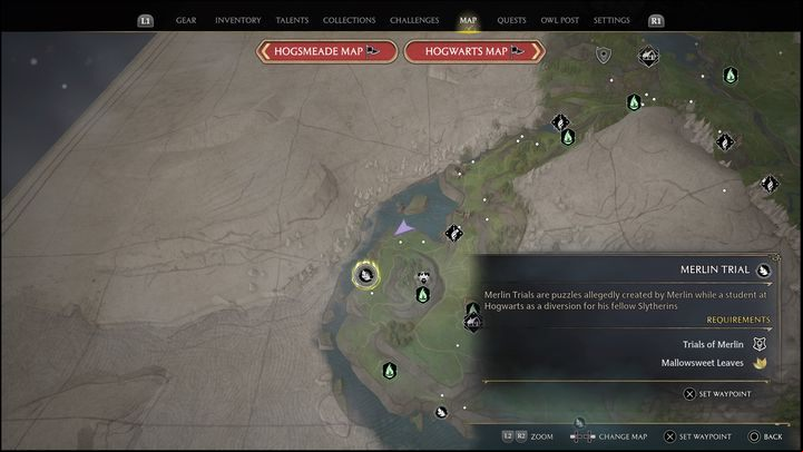Interactive Map: Merlin Trial - Feldcroft Region #6 - Hogwarts Legacy: Feldcroft Region - all Merlin Trials - Merlins Trials - Hogwarts Legacy Guide